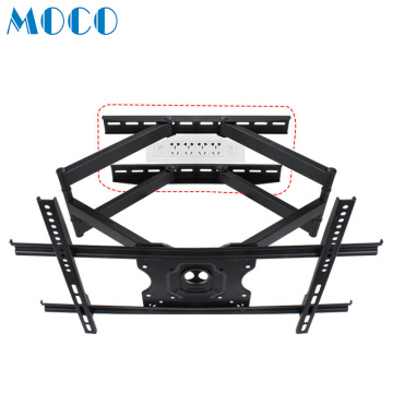 Soporte universal de montaje en pared para TV negro Full Motion 26 &quot;-55&quot; disponible OEM